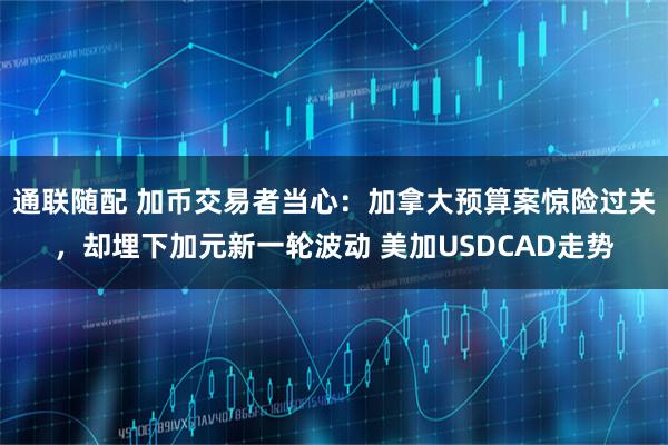 通联随配 加币交易者当心:加拿大预算案惊险过关,却埋下加元新一轮波动 美加USDCAD走势